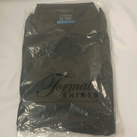 MEN'S SLIM FIT MICROFIBER  SHIRT BY FORMAL SHIRTS - Picture 5 of 5